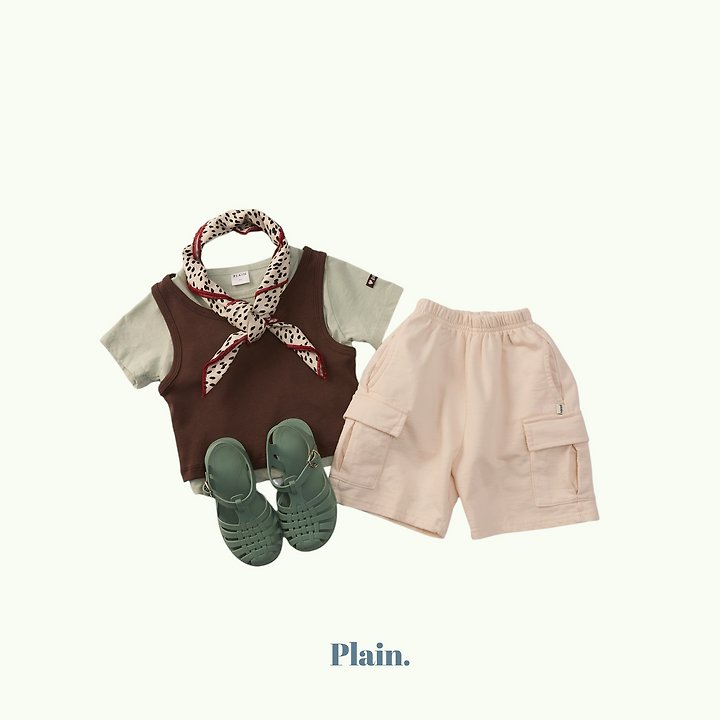 Plain - Korean Children Fashion - #childrensboutique - Plain Cargo Pants - 7