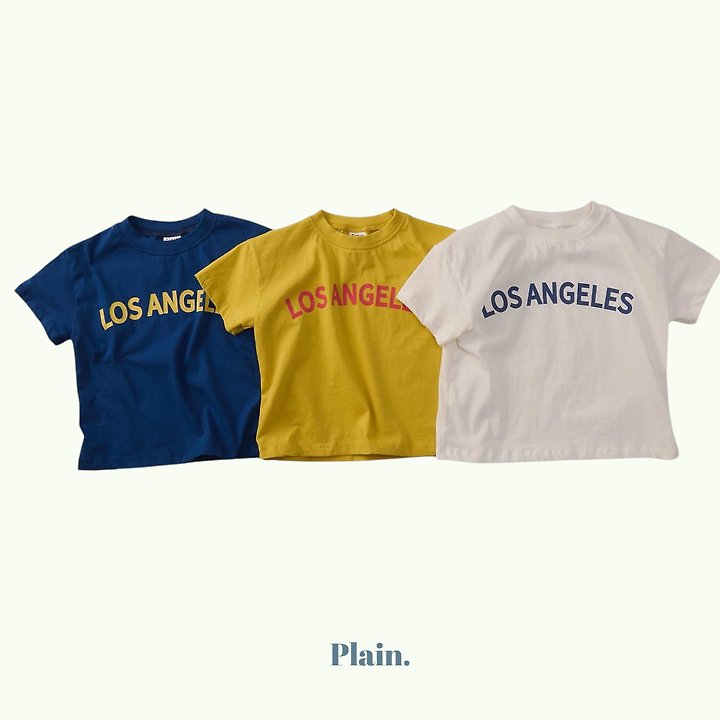 Plain - Korean Children Fashion - #childrensboutique - Angeles Tee