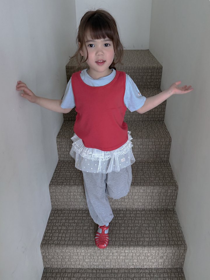 Plain - Korean Children Fashion - #designkidswear - Layered Tulle Skirt - 11