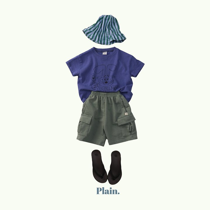 Plain - Korean Children Fashion - #designkidswear - Plain Cargo Pants - 8