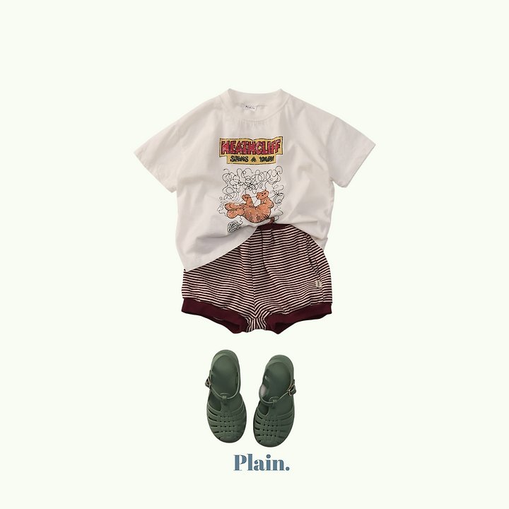 Plain - Korean Children Fashion - #designkidswear - Nyangnyang Tee - 5