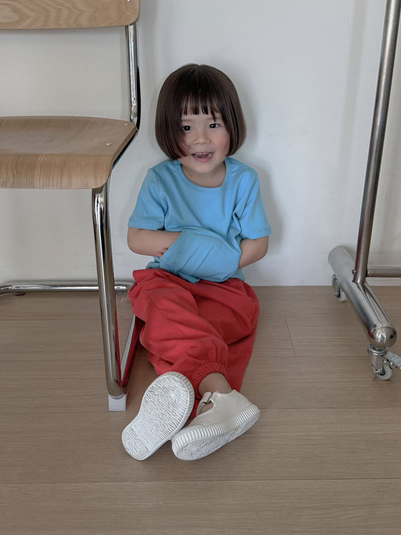 Plain - Korean Children Fashion - #discoveringself - Cotton Candy Pocket Tee - 8