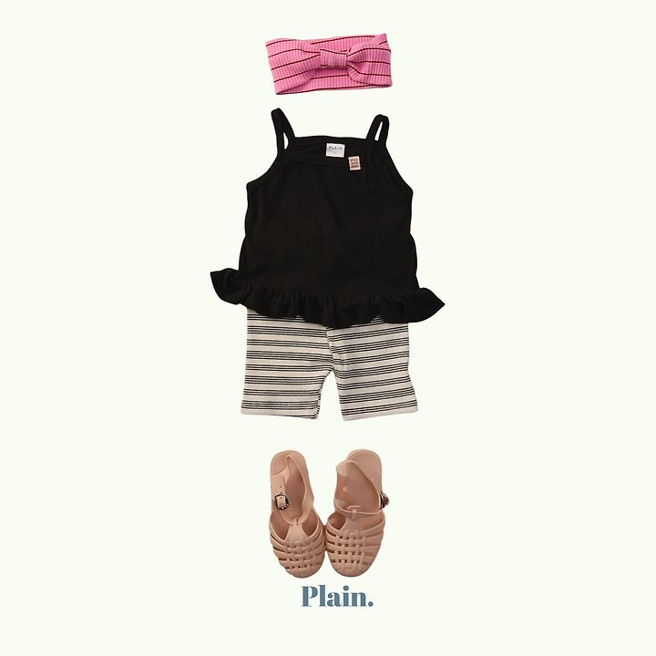 Plain - Korean Children Fashion - #discoveringself - Eyelet Frill Sleeveless - 5