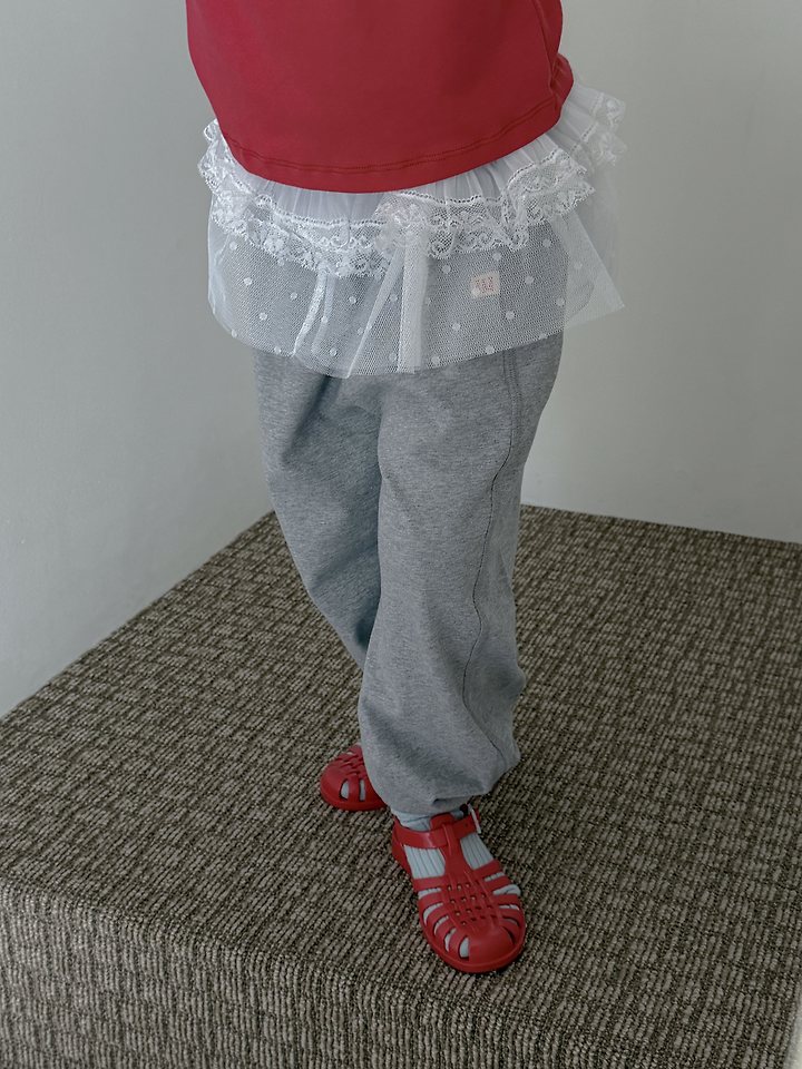 Plain - Korean Children Fashion - #discoveringself - Layered Tulle Skirt - 12