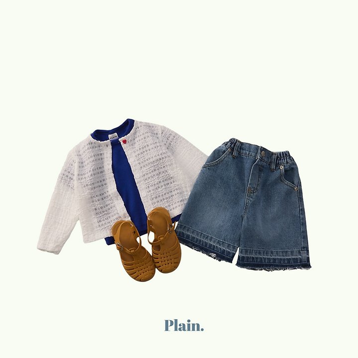 Plain - Korean Children Fashion - #designkidswear - Vintage Denim Pants - 4