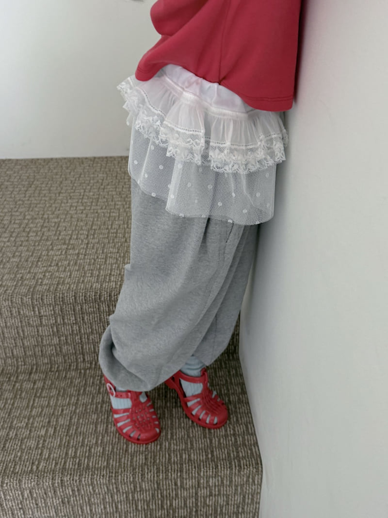 Plain - Korean Children Fashion - #discoveringself - Summer Loopback Jogger Pants - 10