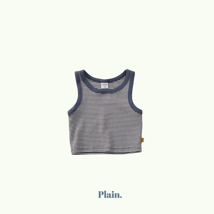 Plain - Korean Children Fashion - #fashionkids - Tongtong Stripe Sleeveless - 7