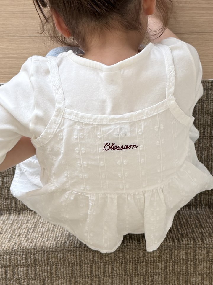 Plain - Korean Children Fashion - #fashionkids - Blossom Crop One-piece - 12