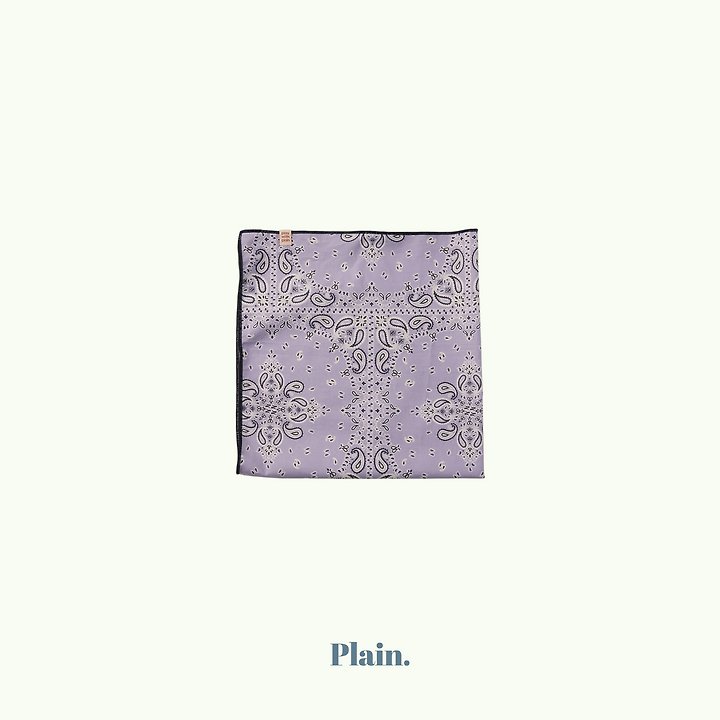 Plain - Korean Children Fashion - #discoveringself - Summer Pattern Bandana - 4