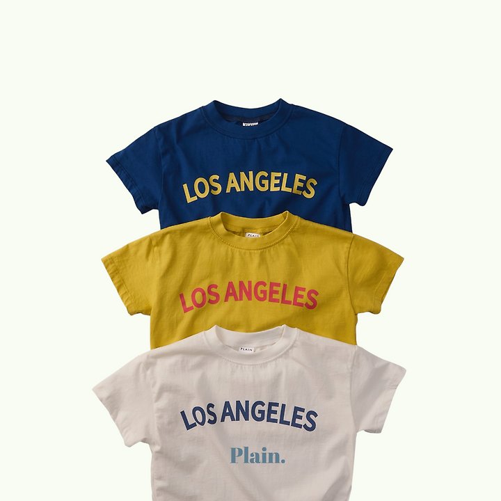 Plain - Korean Children Fashion - #discoveringself - Angeles Tee - 4