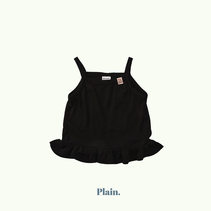 Plain - Korean Children Fashion - #kidsshorts - Eyelet Frill Sleeveless - 7