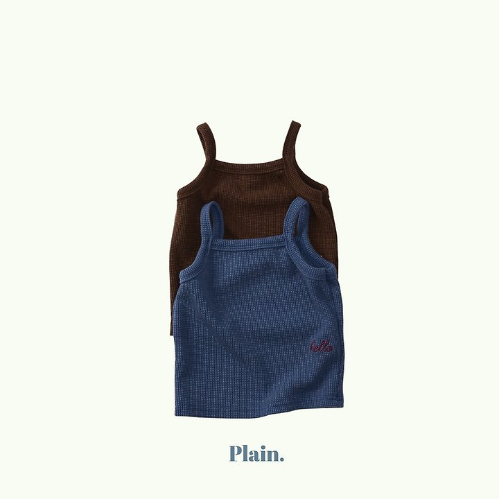 Plain - Korean Children Fashion - #fashionkids - Hello Waffle Sleeveless - 4