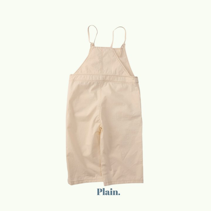 Plain - Korean Children Fashion - #kidsshorts - Rustle Overalls - 3