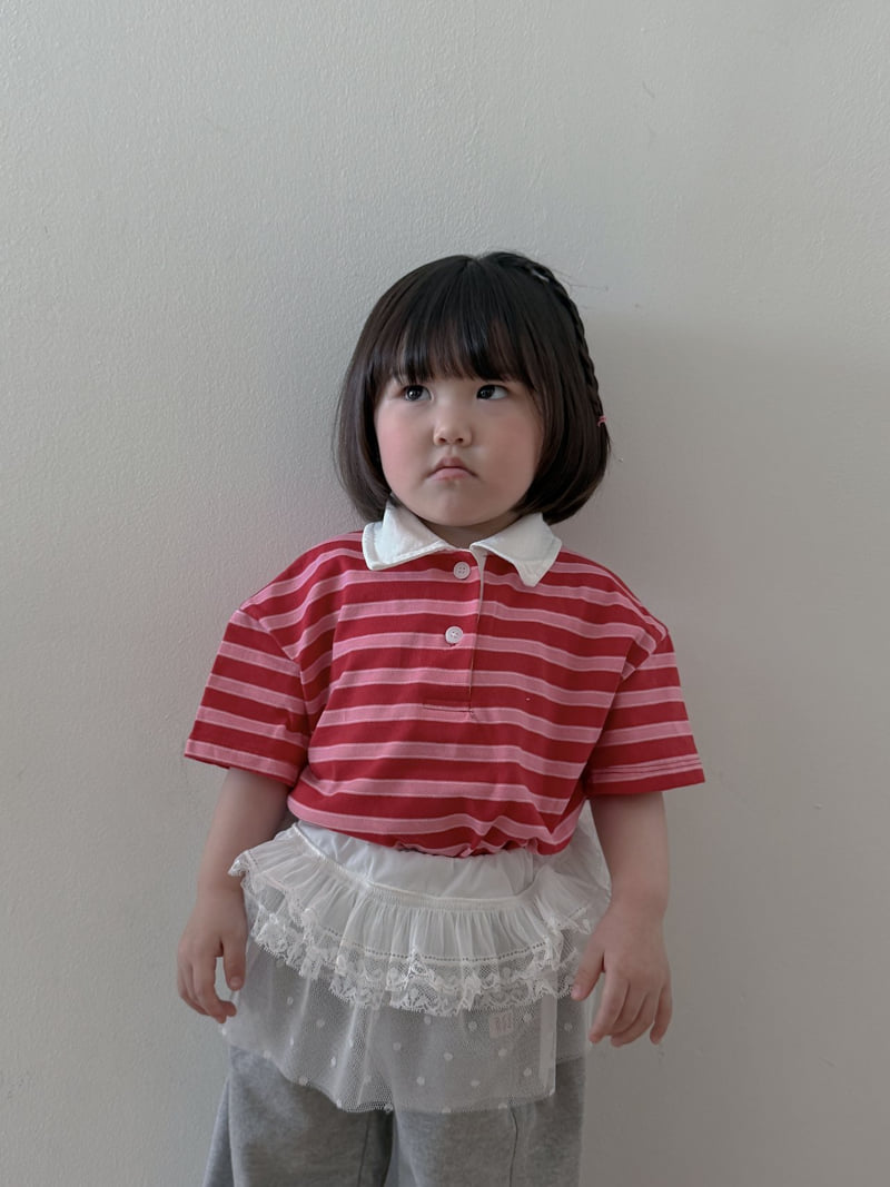 Plain - Korean Children Fashion - #kidsshorts - Edition Rugby Tee - 9