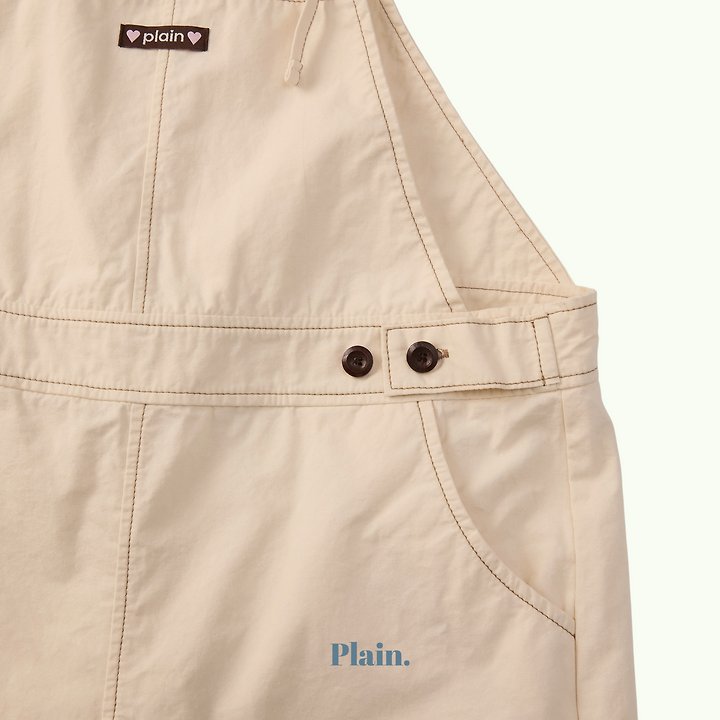 Plain - Korean Children Fashion - #kidsshorts - Rustle Overalls - 4