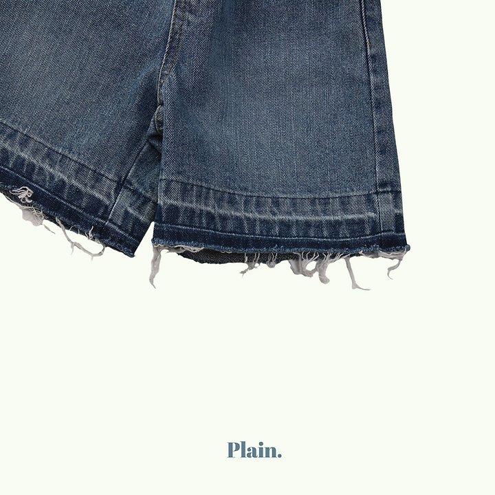 Plain - Korean Children Fashion - #kidsstore - Vintage Denim Pants - 7