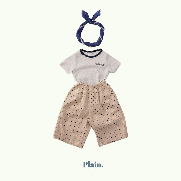 Plain - Korean Children Fashion - #kidzfashiontrend - Summer Pattern Bandana - 7