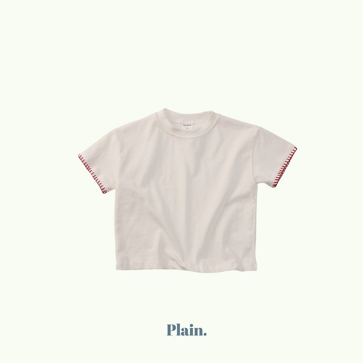 Plain - Korean Children Fashion - #kidzfashiontrend - Melody Tee - 6
