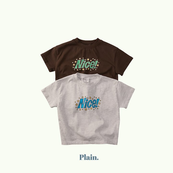 Plain - Korean Children Fashion - #kidsstore - Nice Tee - 4
