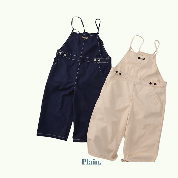 Plain - Korean Children Fashion - #littlefashionista - Rustle Overalls - 7