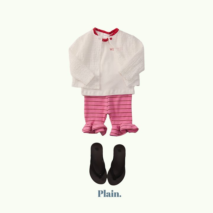 Plain - Korean Children Fashion - #littlefashionista - Heart Summer Cardigan - 6