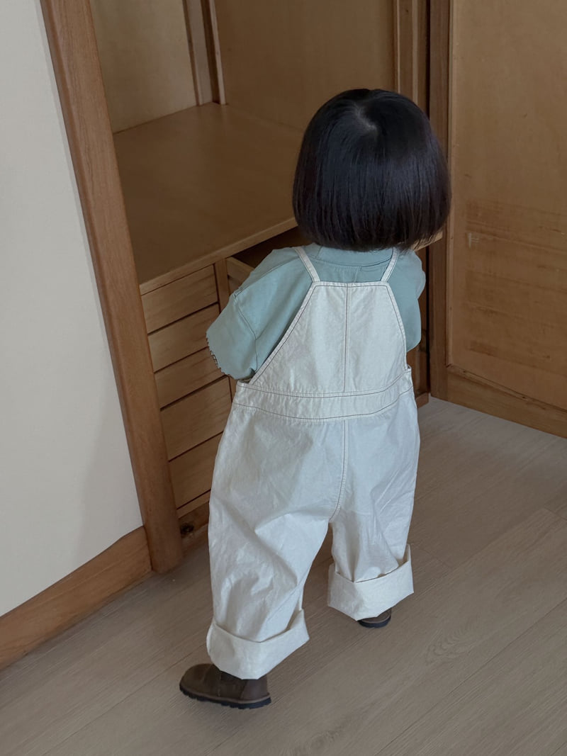 Plain - Korean Children Fashion - #magicofchildhood - Rustle Overalls - 8