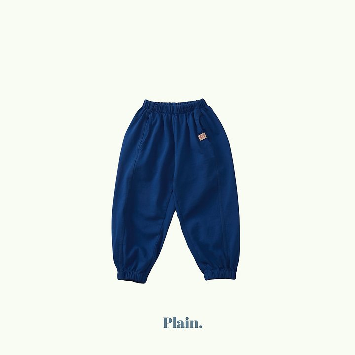 Plain - Korean Children Fashion - #magicofchildhood - Summer Loopback Jogger Pants - 3