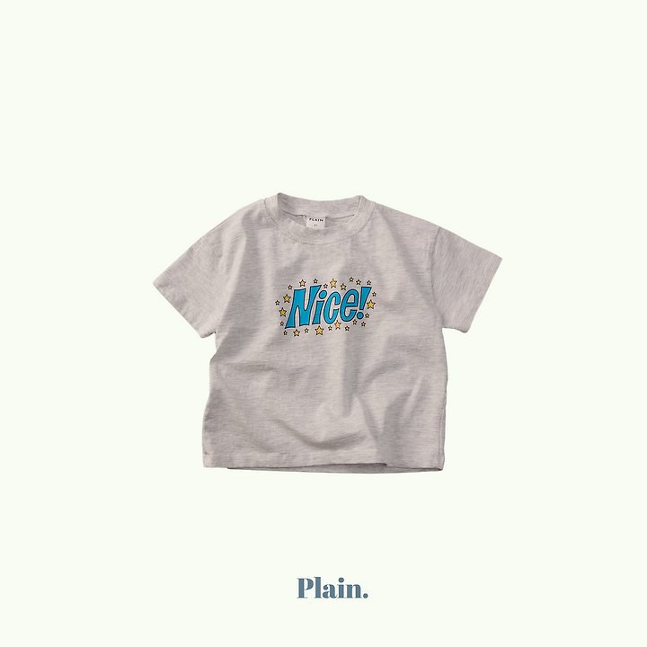 Plain - Korean Children Fashion - #magicofchildhood - Nice Tee - 7