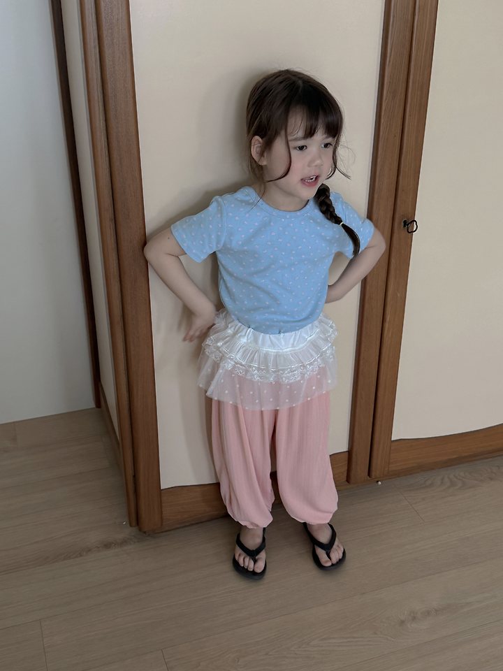 Plain - Korean Children Fashion - #minifashionista - Floral Tee - 12