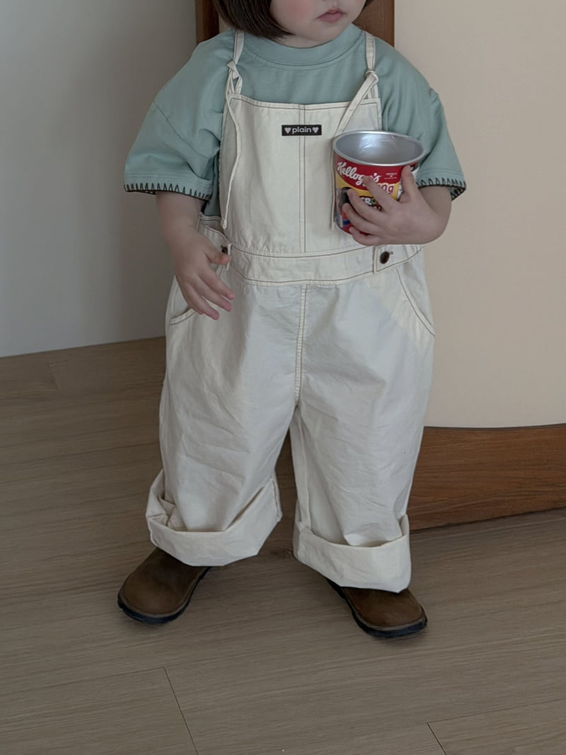 Plain - Korean Children Fashion - #minifashionista - Rustle Overalls - 9
