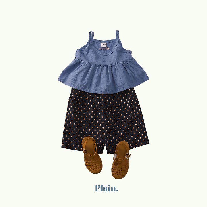 Plain - Korean Children Fashion - #minifashionista - Blossom Crop One-piece - 5