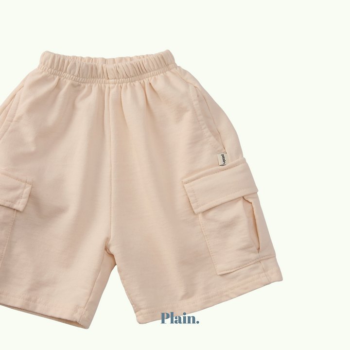 Plain - Korean Children Fashion - #minifashionista - Plain Cargo Pants - 3