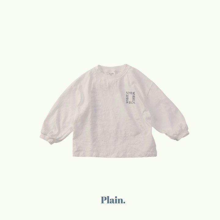 Plain - Korean Children Fashion - #minifashionista - Somewhere Long Tee - 5