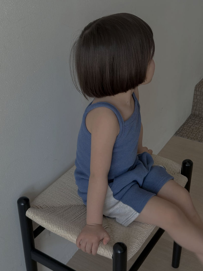 Plain - Korean Children Fashion - #prettylittlegirls - Hello Waffle Sleeveless - 11