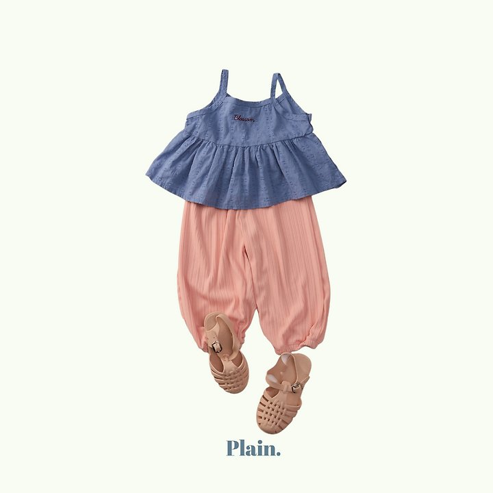 Plain - Korean Children Fashion - #prettylittlegirls - Blossom Crop One-piece - 6