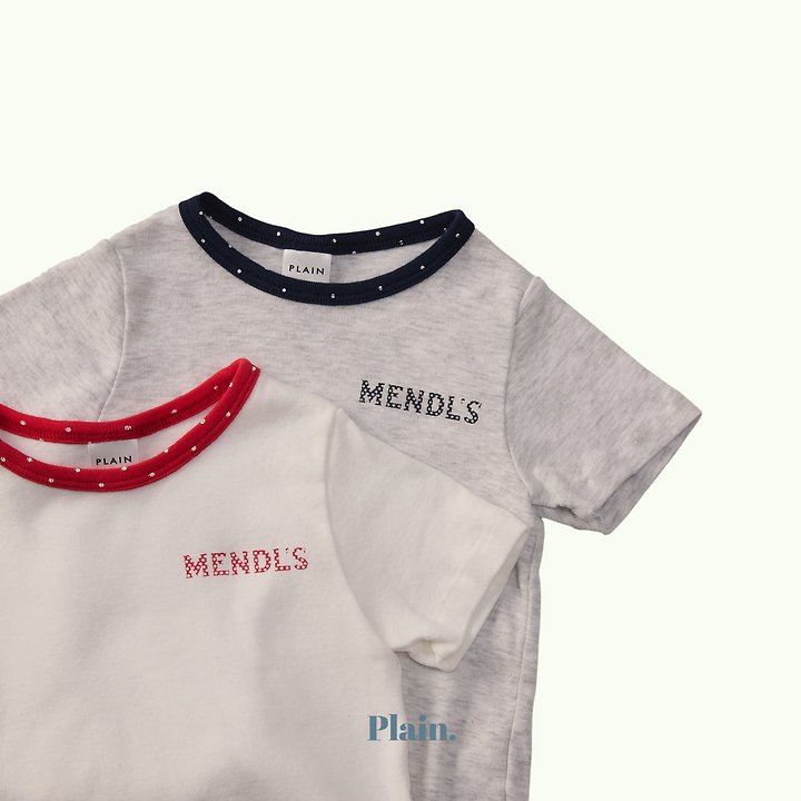 Plain - Korean Children Fashion - #todddlerfashion - Mendles Slim Tee - 6