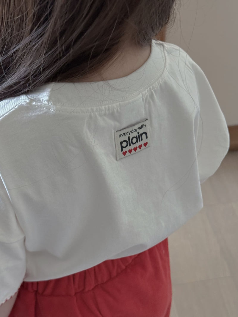 Plain - Korean Children Fashion - #todddlerfashion - Melody Tee - 12