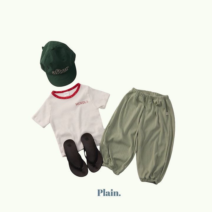 Plain - Korean Children Fashion - #toddlerclothing - Mendles Slim Tee - 7