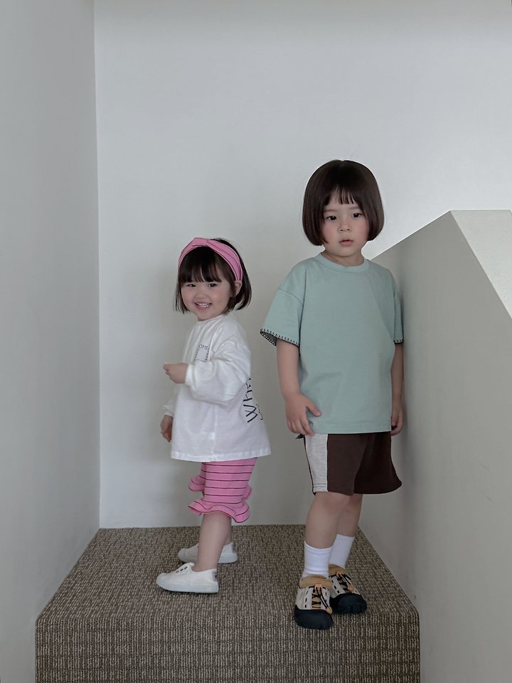 Plain - Korean Women Fashion - #momslook - Somewhere Long Tee (MOM) - 11