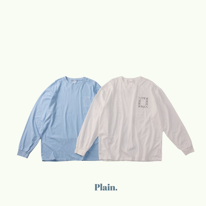 Plain - Korean Women Fashion - #momslook - Somewhere Long Tee (MOM) - 5