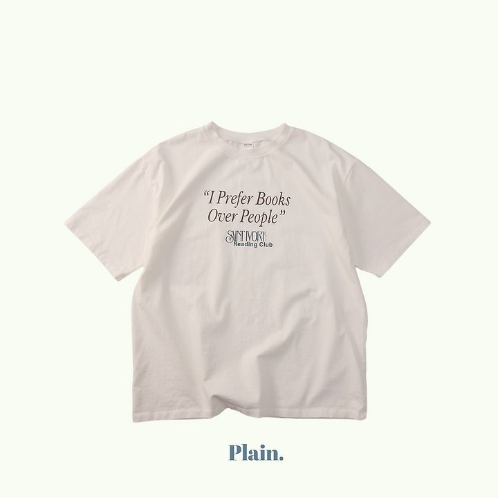 Plain - Korean Women Fashion - #vintagekidsstyle - Perfect Tee (MOM) - 5