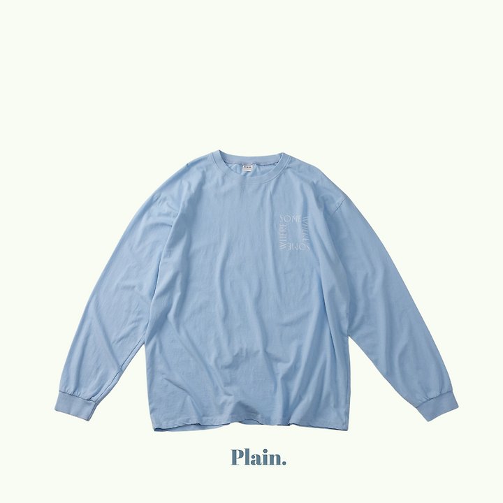Plain - Korean Women Fashion - #womensfashion - Somewhere Long Tee (MOM) - 6