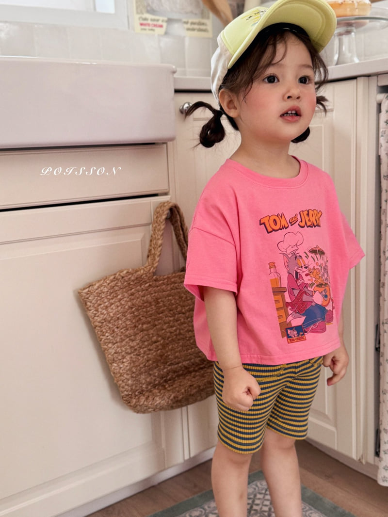 Poisson - Korean Children Fashion - #Kfashion4kids - Tom Jerry Tee - 6
