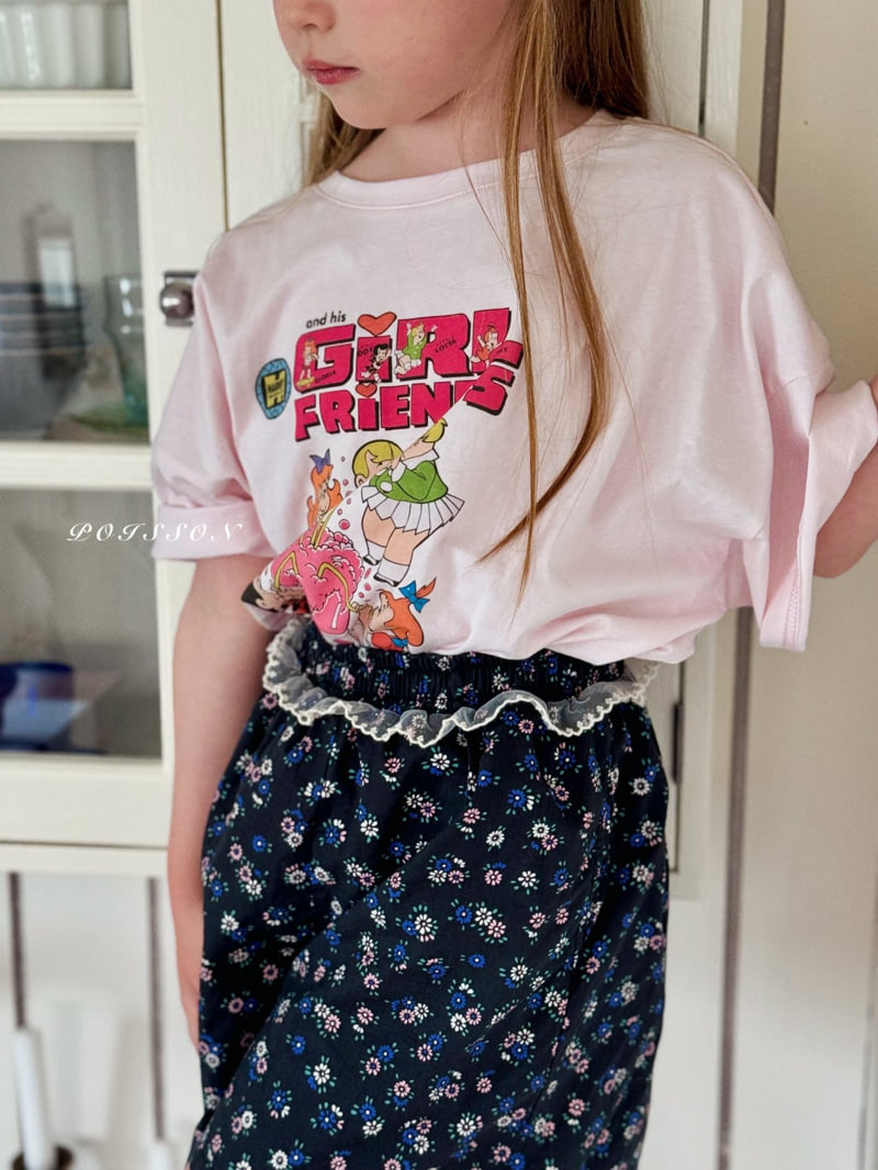 Poisson - Korean Children Fashion - #Kfashion4kids - Girlfriends Tee - 9