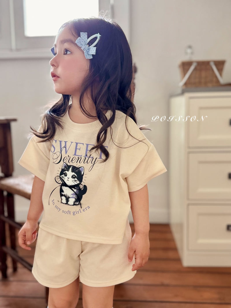 Poisson - Korean Children Fashion - #Kfashion4kids - Sweet Cat Set-Up - 7