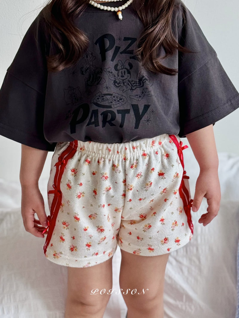 Poisson - Korean Children Fashion - #childofig - Mickey Pizza Tee - 9