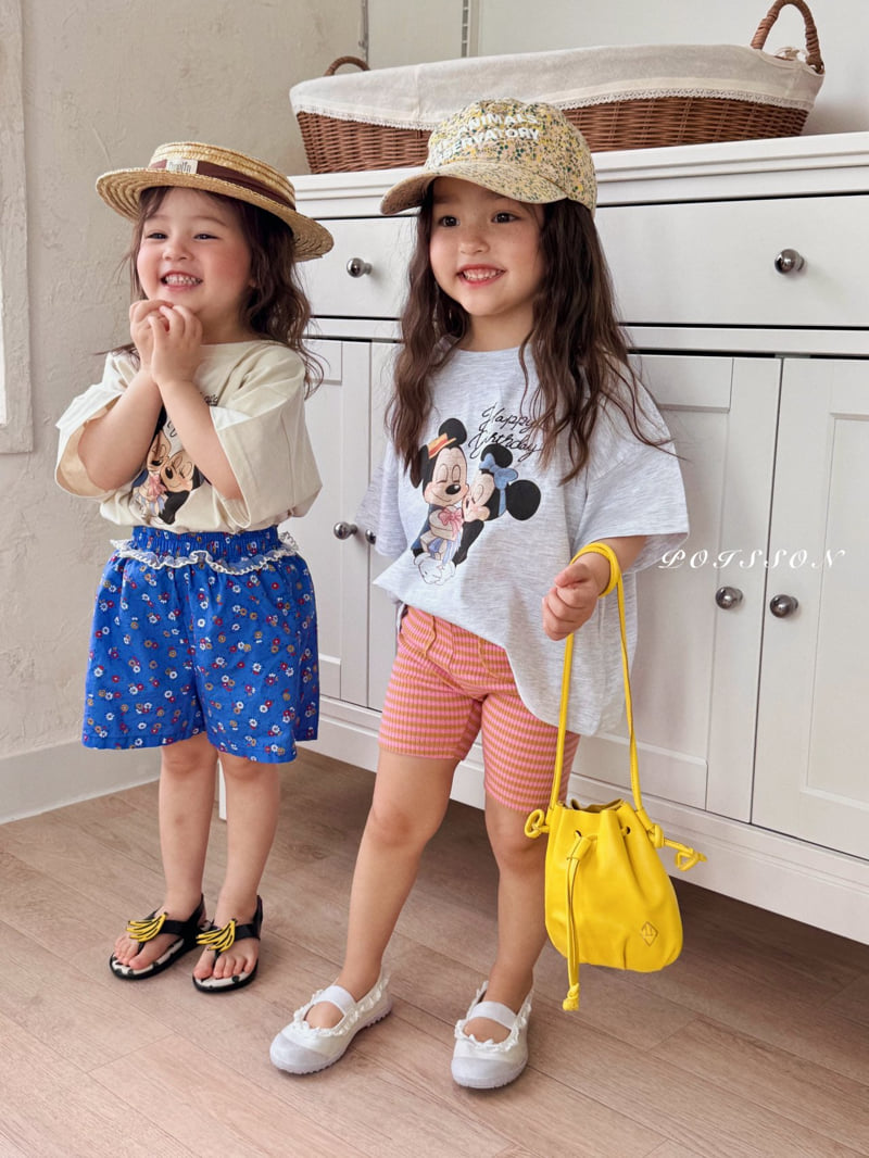 Poisson - Korean Children Fashion - #childofig - Mickey Happy Tee - 8