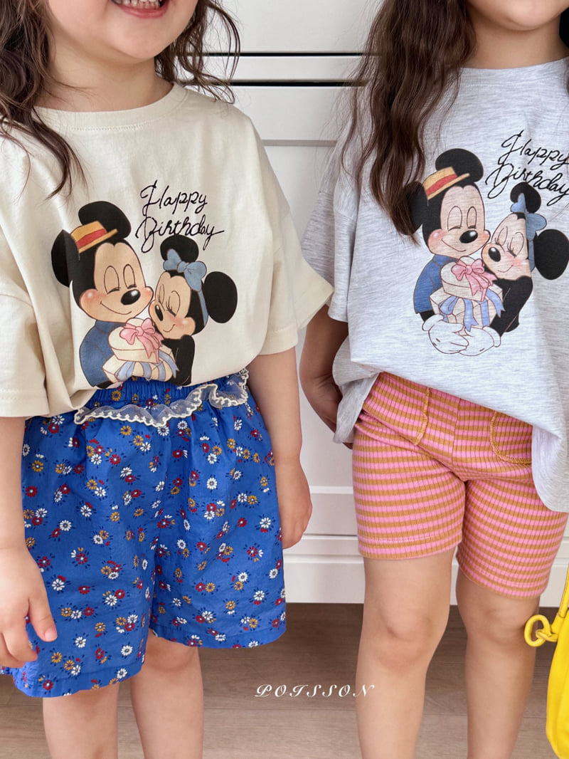 Poisson - Korean Children Fashion - #childofig - Mickey Happy Tee - 9