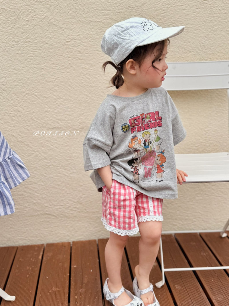 Poisson - Korean Children Fashion - #childofig - Picnic Shorts - 5