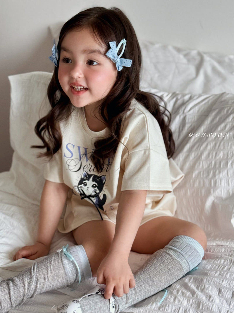 Poisson - Korean Children Fashion - #designkidswear - Madeleine Ribbon Hairpin - 7